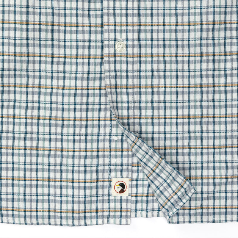 Dafton Plaid Cotton Oxford Sport Shirt