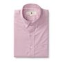 Turner Gingham Performance Poplin Sport Shirt - Desert Pink