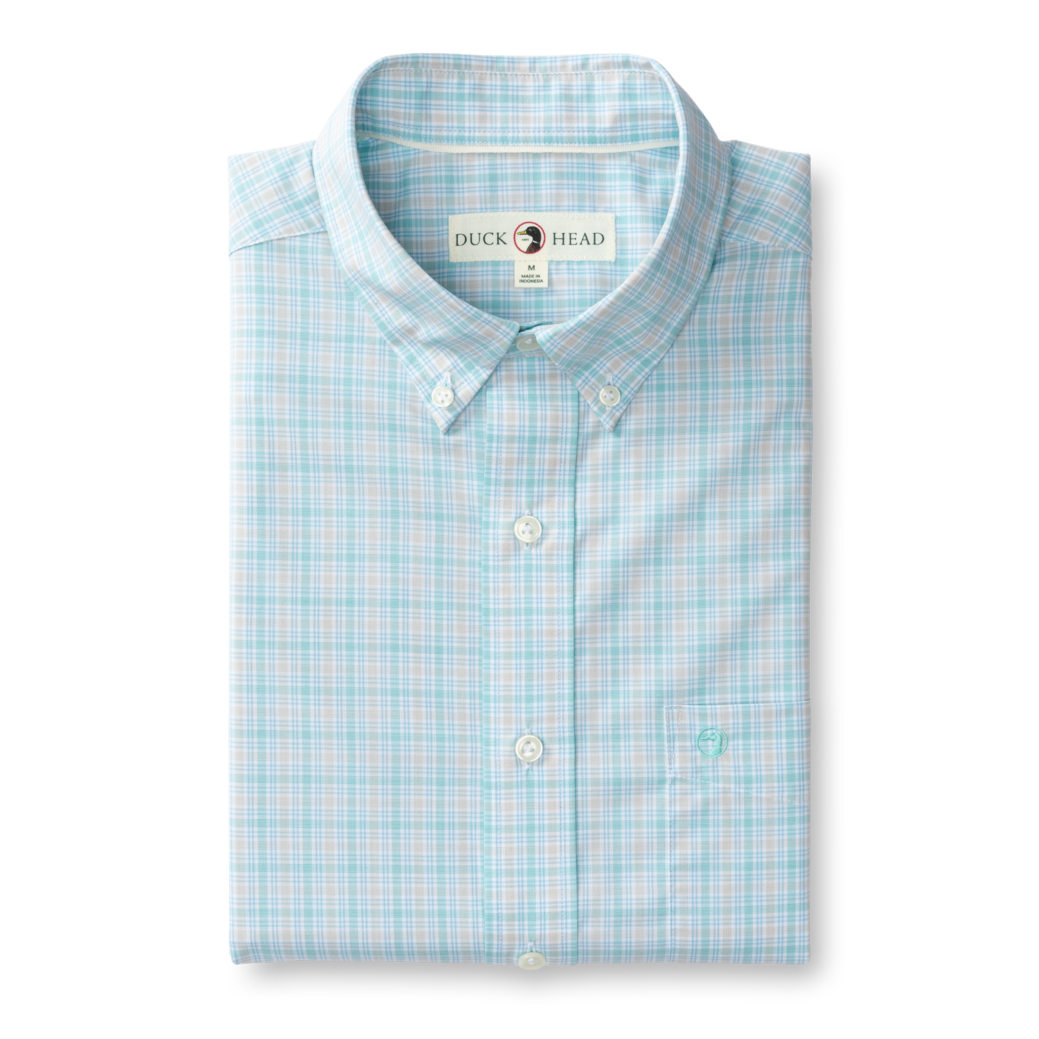 Trent Plaid Performance Poplin Sport Shirt - Meadowbrook
