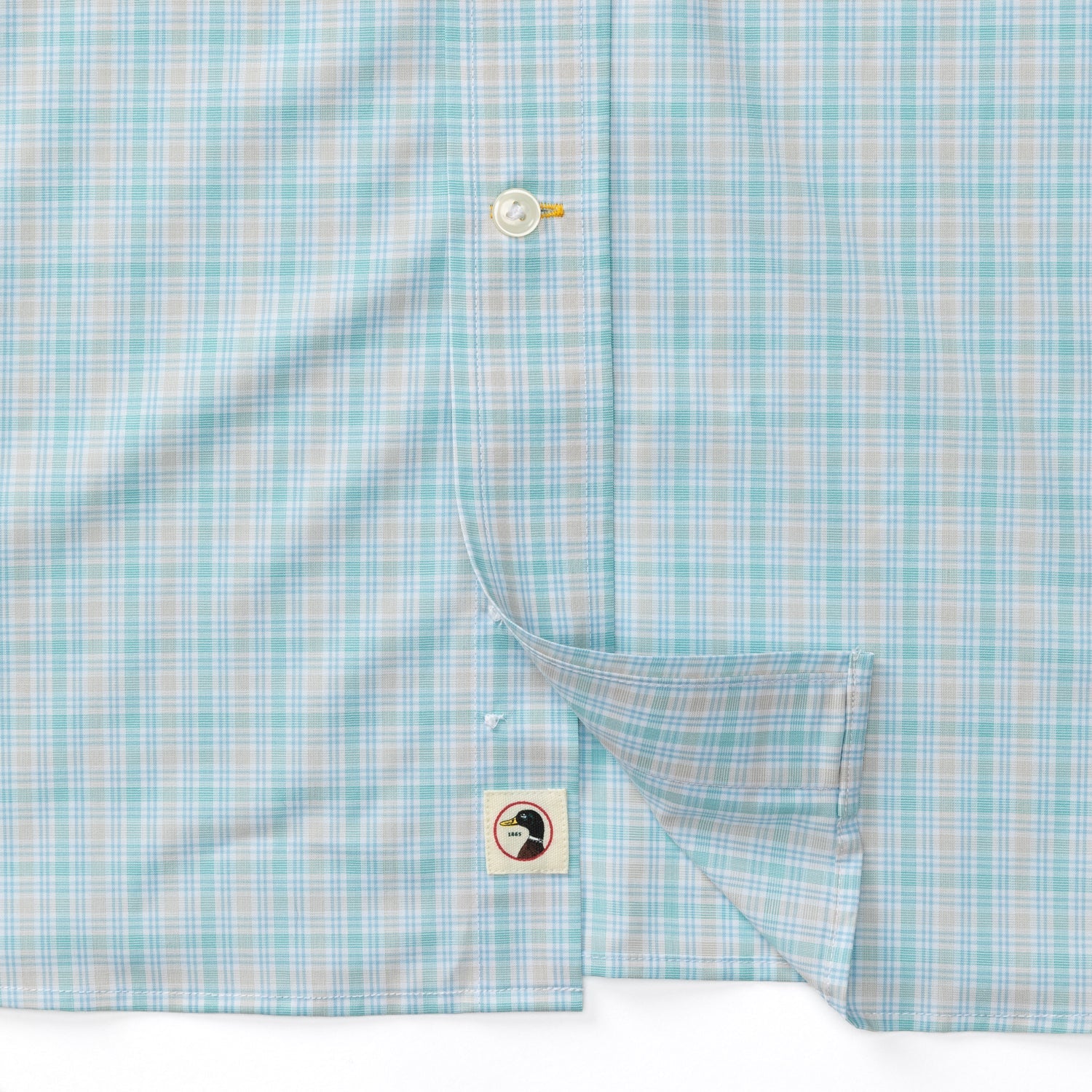 Trent Plaid Performance Poplin Sport Shirt - Meadowbrook