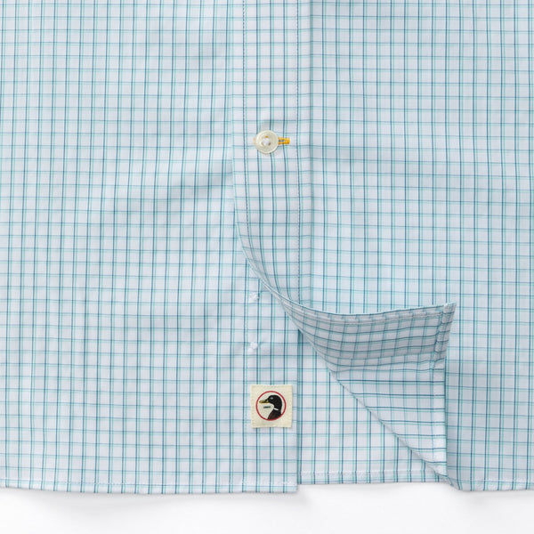 Casey Plaid Performance Poplin Sport Shirt - Meadowbrook