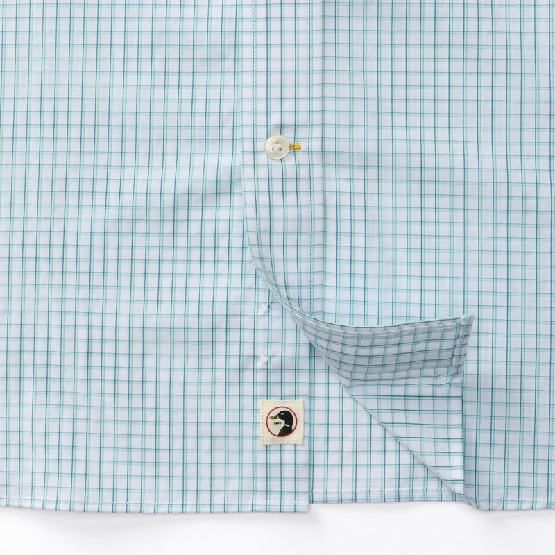 Casey Plaid Performance Poplin Sport Shirt - Meadowbrook