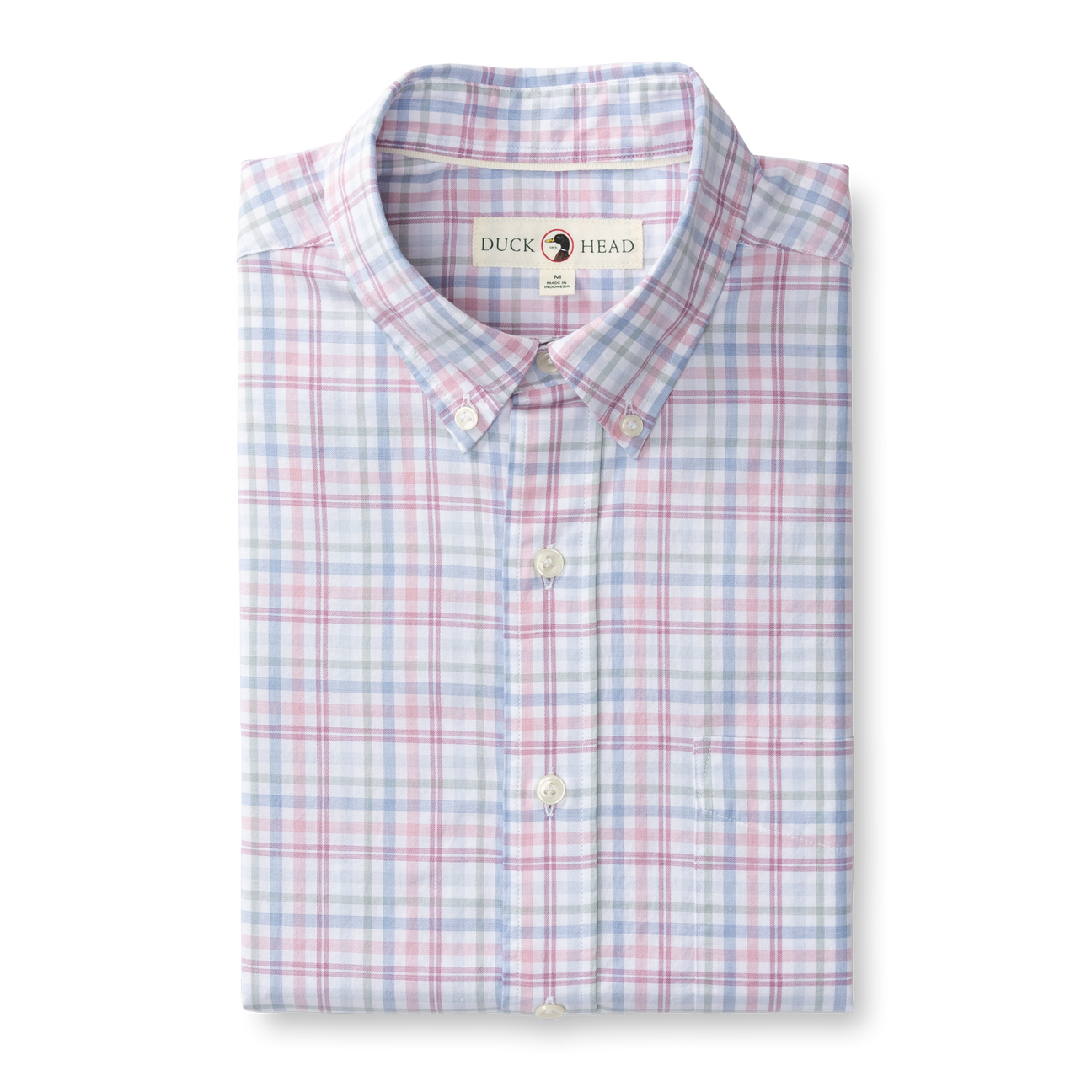 Winston Plaid Cotton Twill Sport Shirt - Violet Quartz
