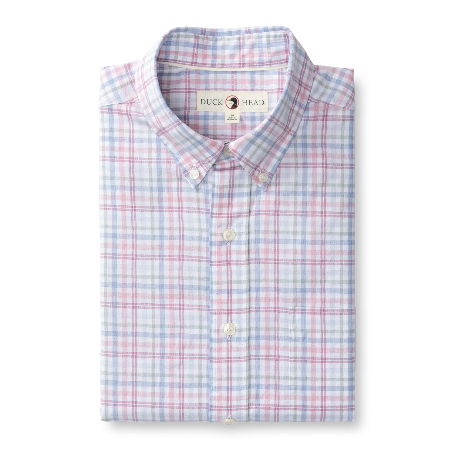 Winston Plaid Cotton Twill Sport Shirt - Violet Quartz