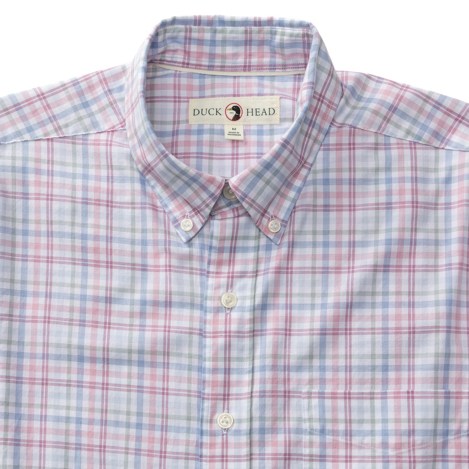 Winston Plaid Cotton Twill Sport Shirt - Violet Quartz
