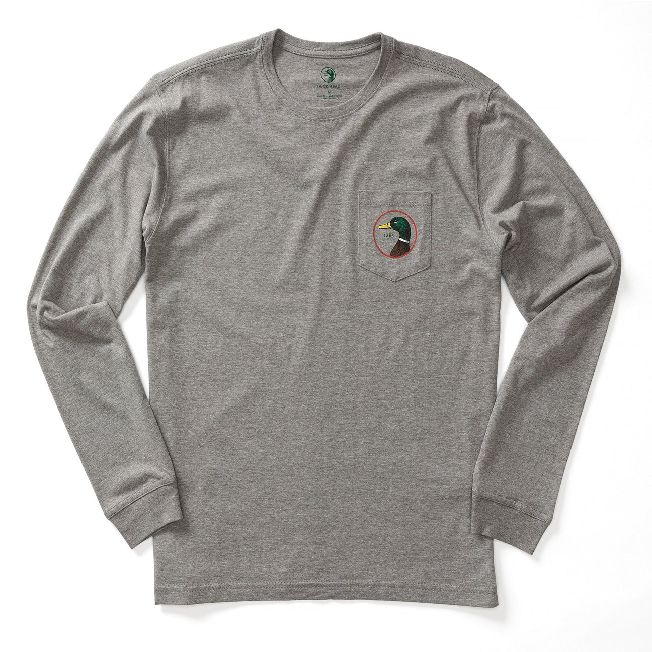 Logo Long Sleeve T-Shirt - Heather Grey