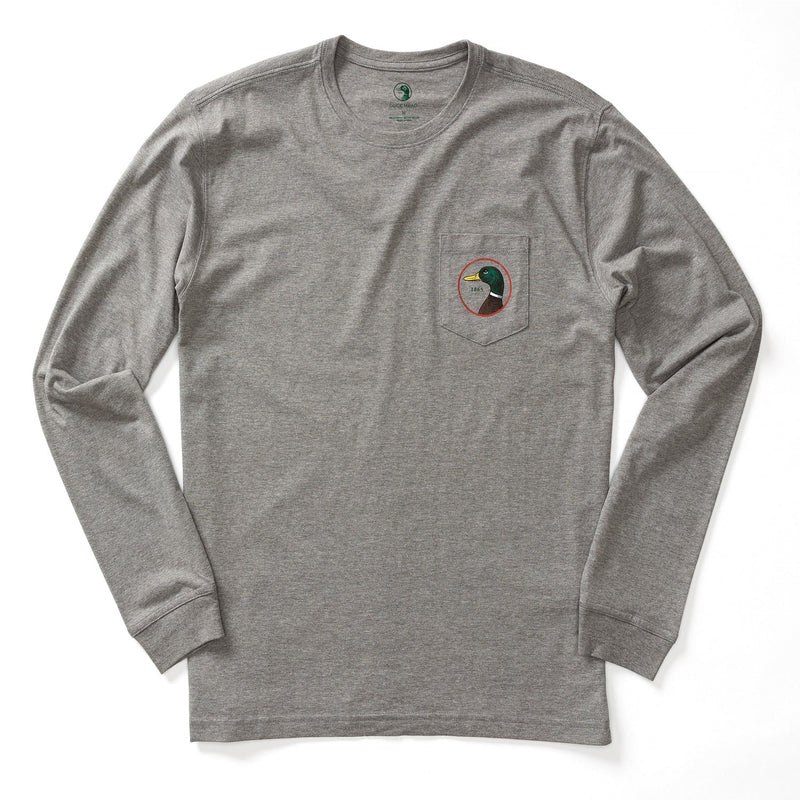 Logo Long Sleeve T-Shirt - Heather Grey
