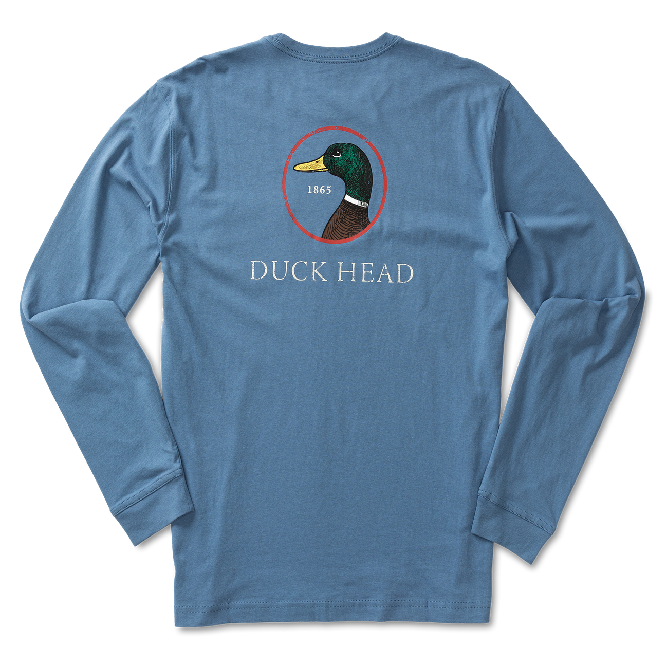 Harbor Blue Logo Long Sleeve T-Shirt