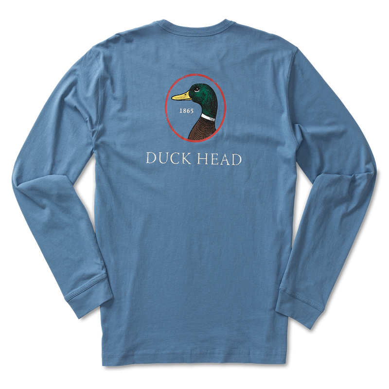 Harbor Blue Logo Long Sleeve T-Shirt