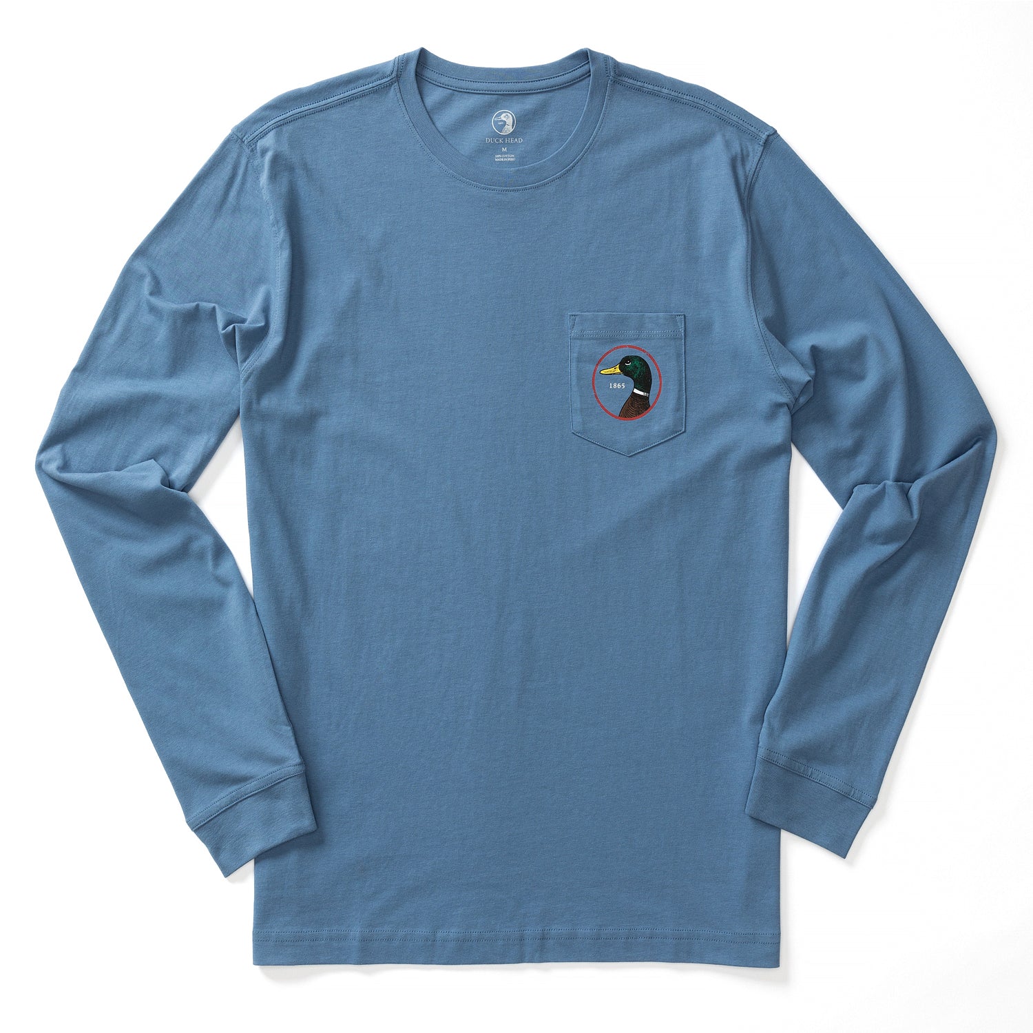 Harbor Blue Logo Long Sleeve T-Shirt