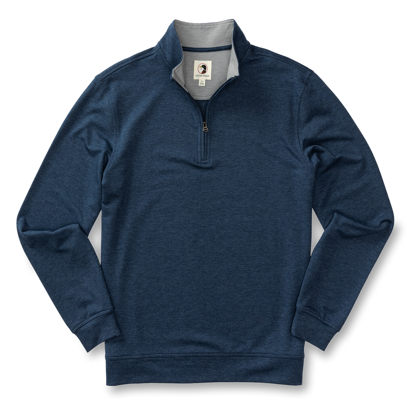 Dunmore Performance 1/4 Zip Pullover - Royal Navy Heather