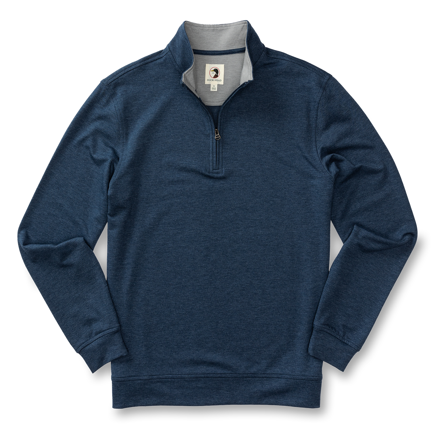 Dunmore Performance 1/4 Zip Pullover - Royal Navy Heather
