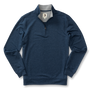 Dunmore Performance 1/4 Zip Pullover - Royal Navy Heather