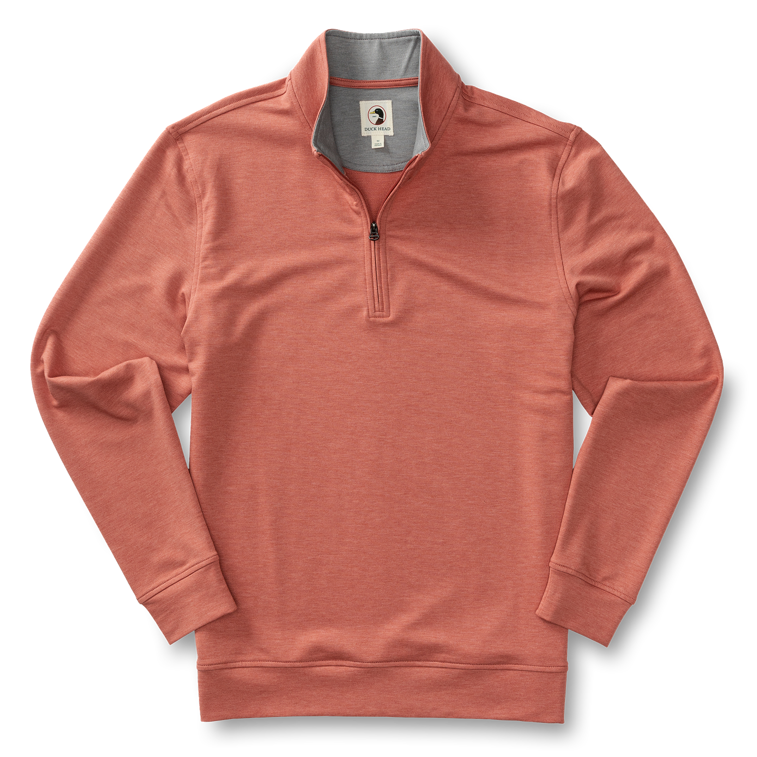 Dunmore Performance 1/4 Zip Pullover - Faded Red Heather