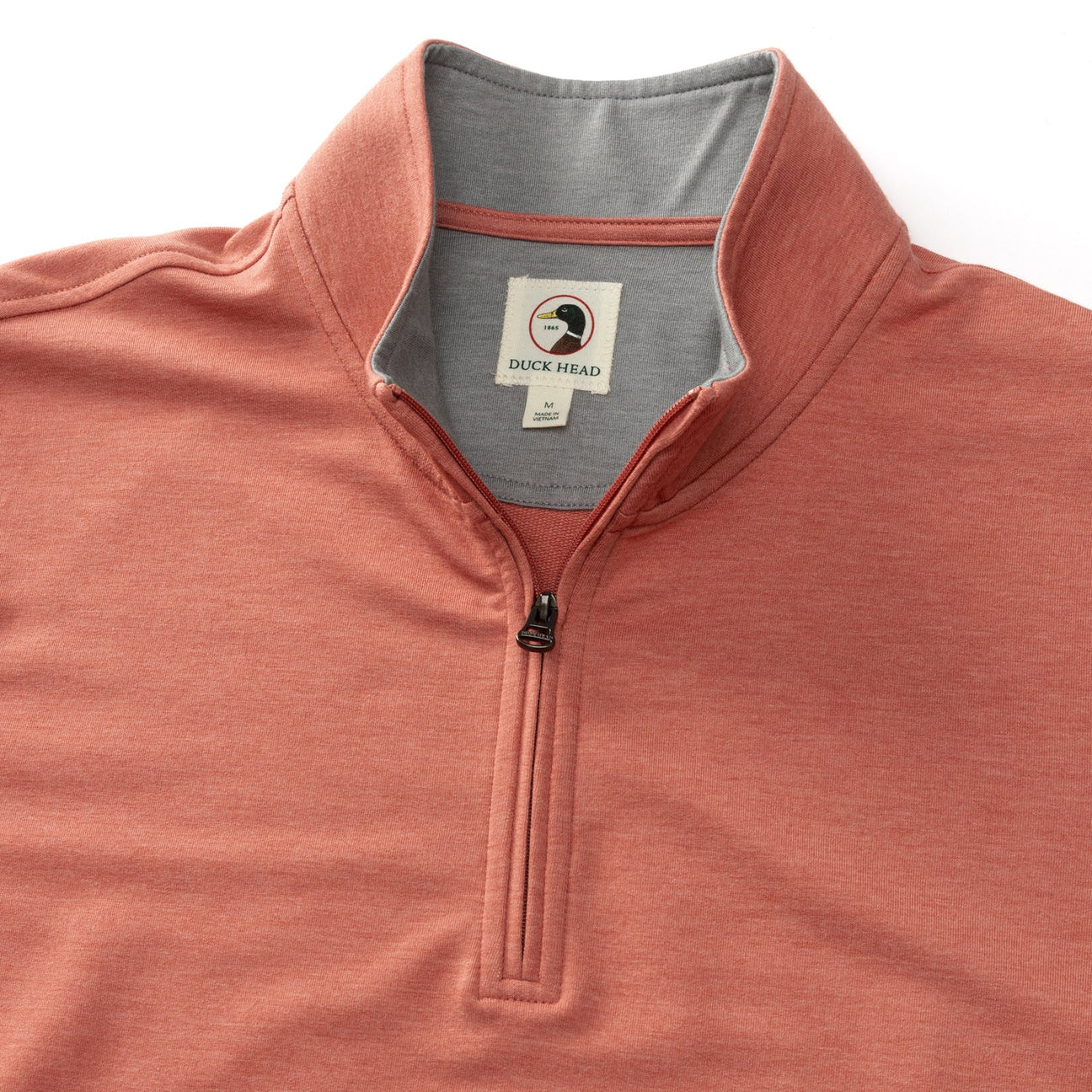 Dunmore Performance 1/4 Zip Pullover - Faded Red Heather