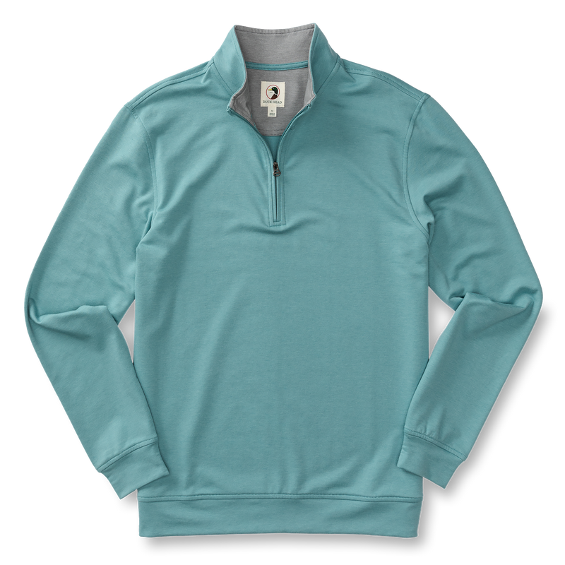 Dunmore Performance 1/4 Zip Pullover - Flint Blue
