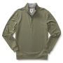 Dunmore Performance 1/4 Zip Pullover - Deep Lichen Olive Heather
