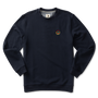Embroidered Crest Crewneck Pullover