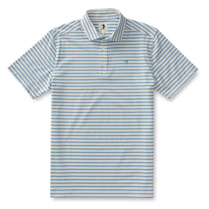 Hayes Stripe Performance Polo