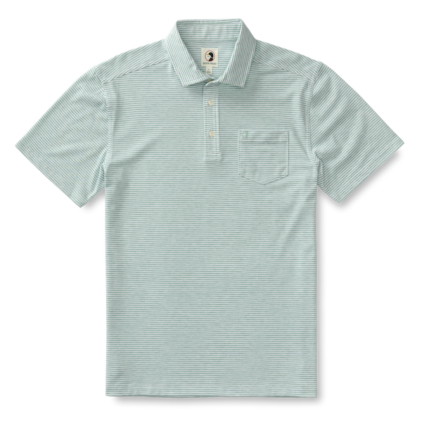 Summerford Stripe Performance Pique Polo
