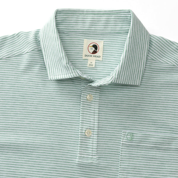 Summerford Stripe Performance Pique Polo