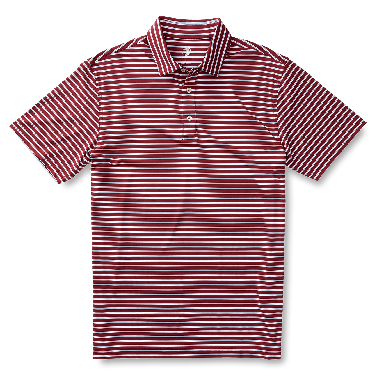Long Drive Stripe Performance Polo