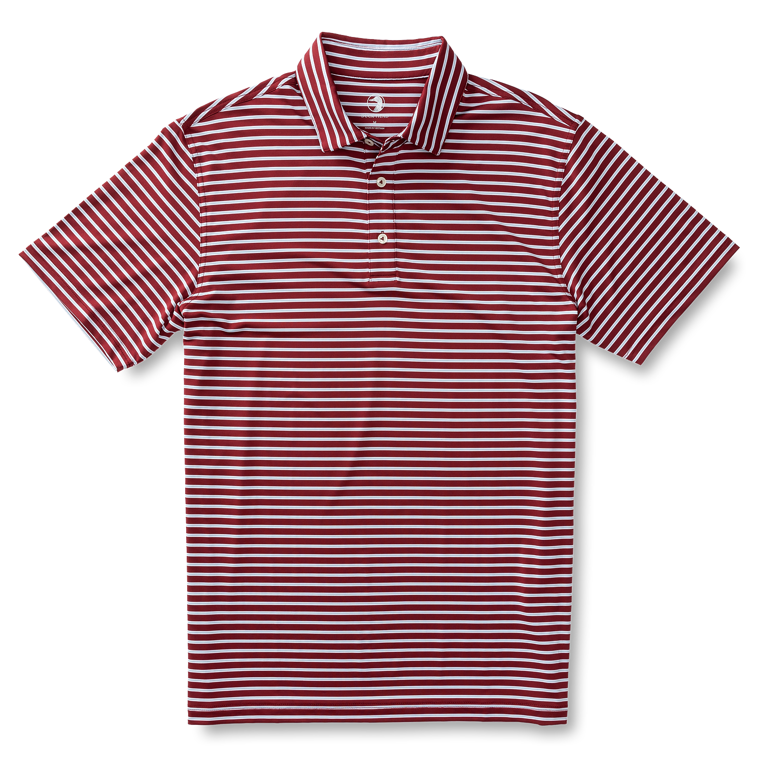 Long Drive Stripe Performance Polo