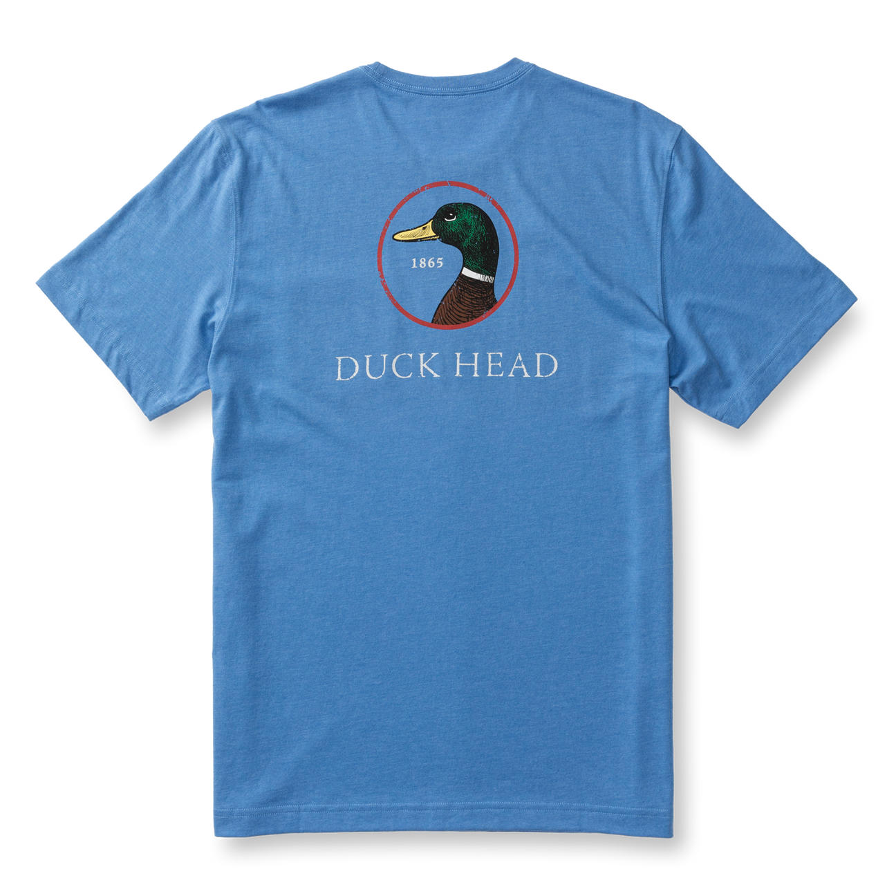 Logo Short Sleeve T-Shirt - Lake Blue Heather