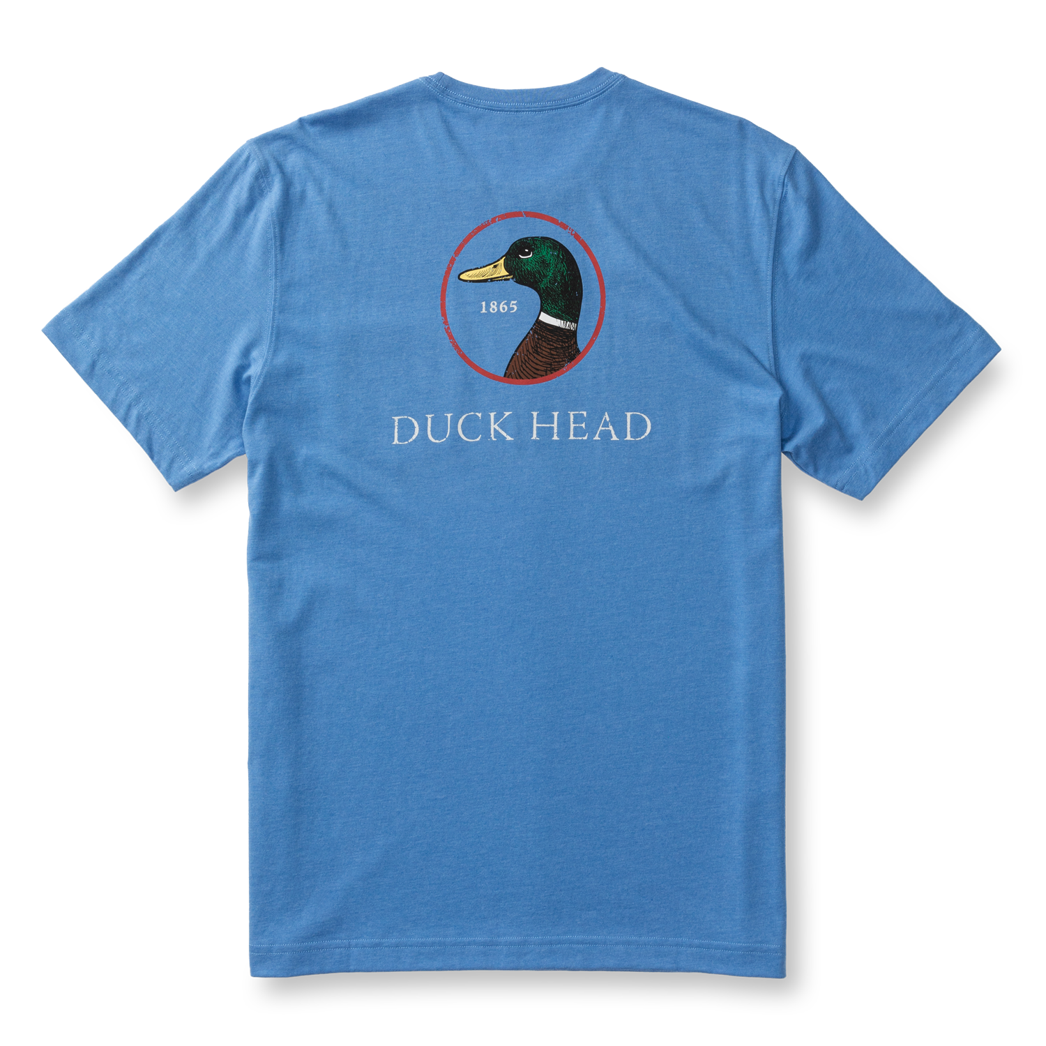 Logo Short Sleeve T-Shirt - Lake Blue Heather