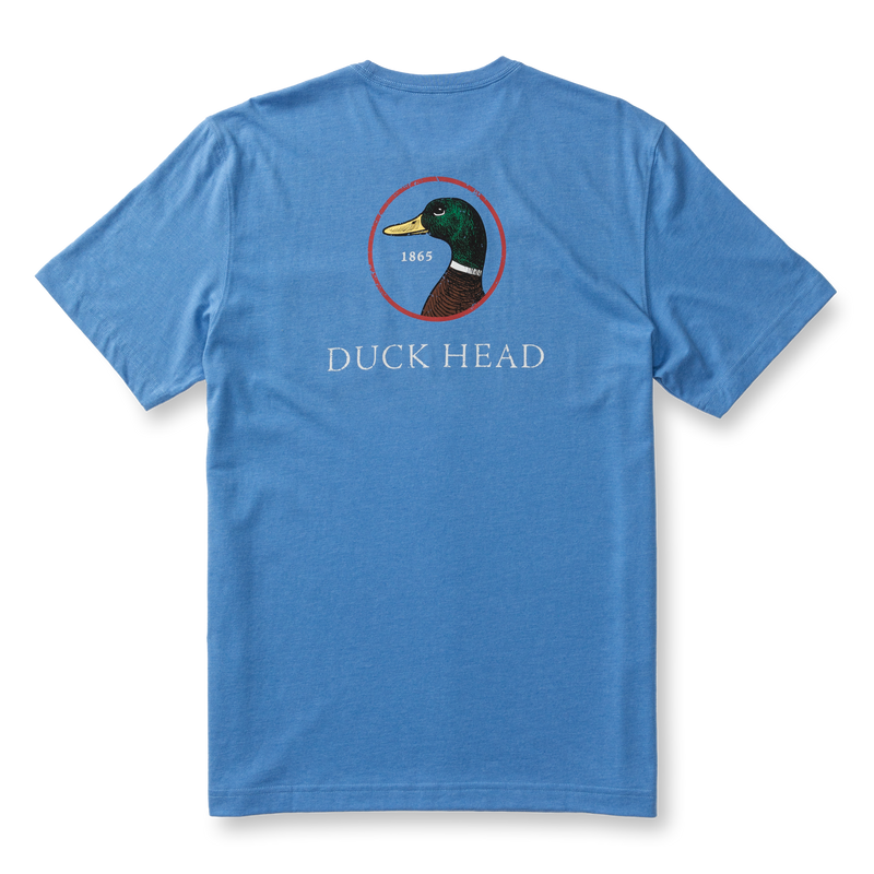 Logo Short Sleeve T-Shirt - Lake Blue Heather