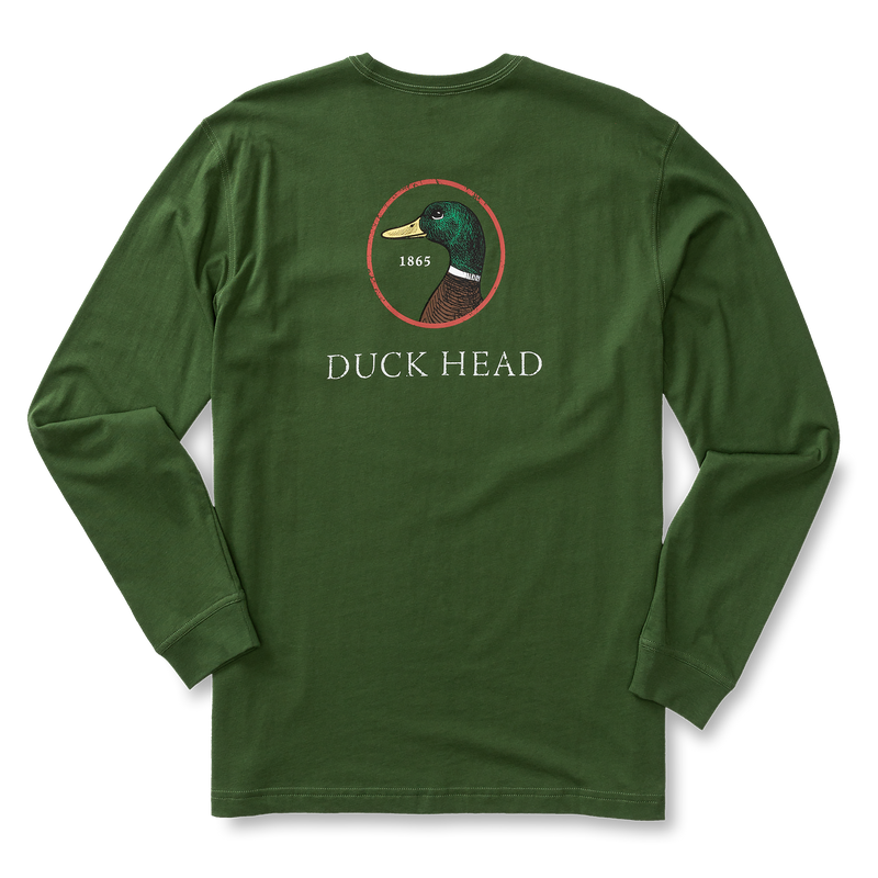 Logo Long Sleeve T-Shirt - Pine Green