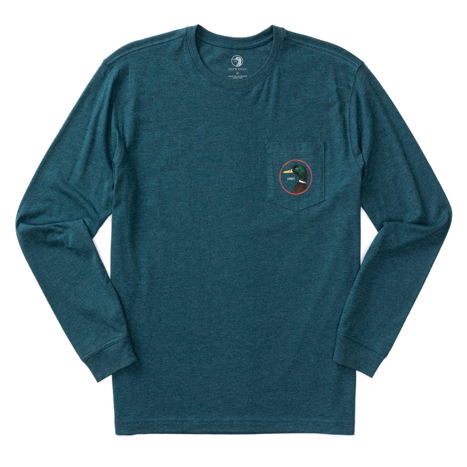 Logo Long Sleeve T-Shirt - Legion Blue Heather