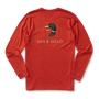 Logo Long Sleeve T-Shirt - Red Ochre Heather