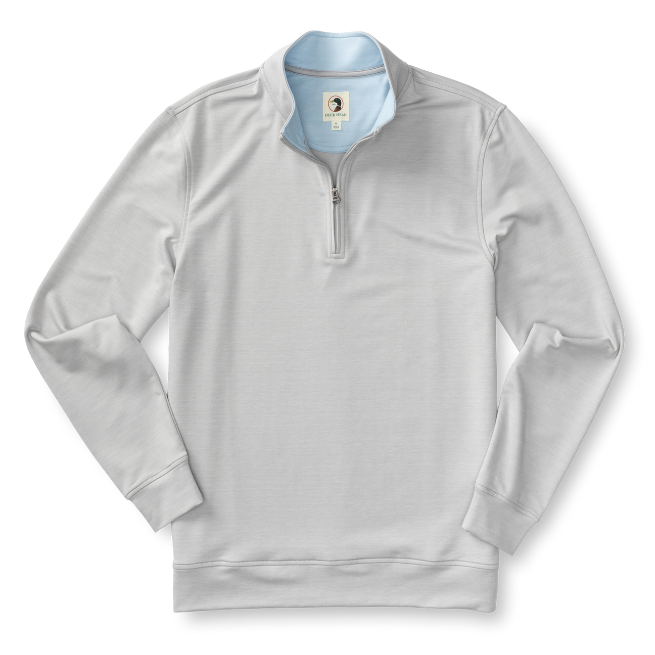 Dunmore Performance 1/4 Zip Pullover - Light Grey Heather