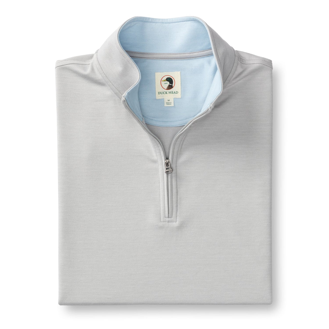 Dunmore Performance 1/4 Zip Pullover - Light Grey Heather