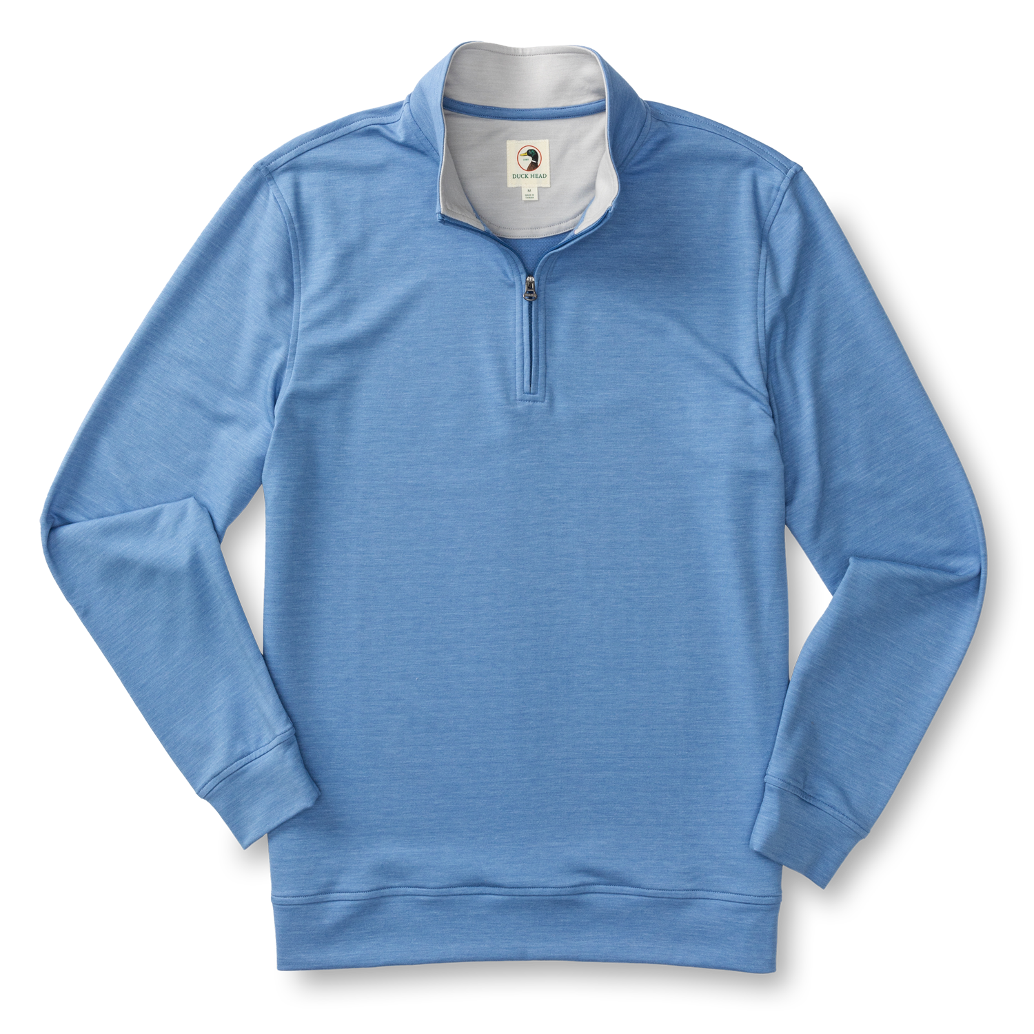 Dunmore Performance 1/4 Zip Pullover - Lake Blue Heather