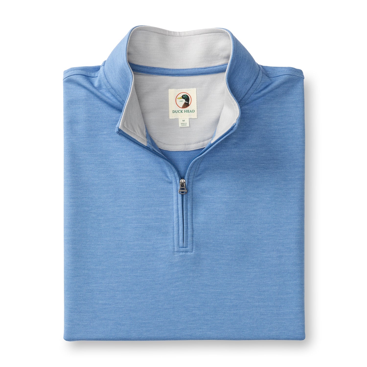 Dunmore Performance 1/4 Zip Pullover - Lake Blue Heather