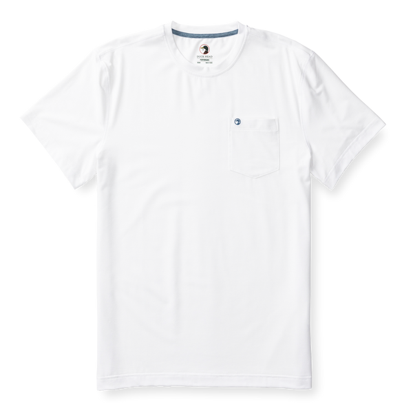 Windward Short Sleeve Performance T-Shirt - White