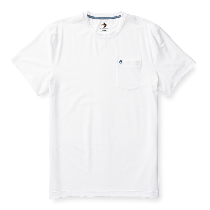 Windward Short Sleeve Performance T-Shirt - White