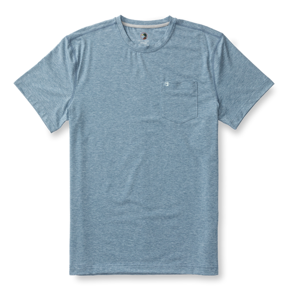 Windward Short Sleeve Performance T-Shirt - Navy Heather