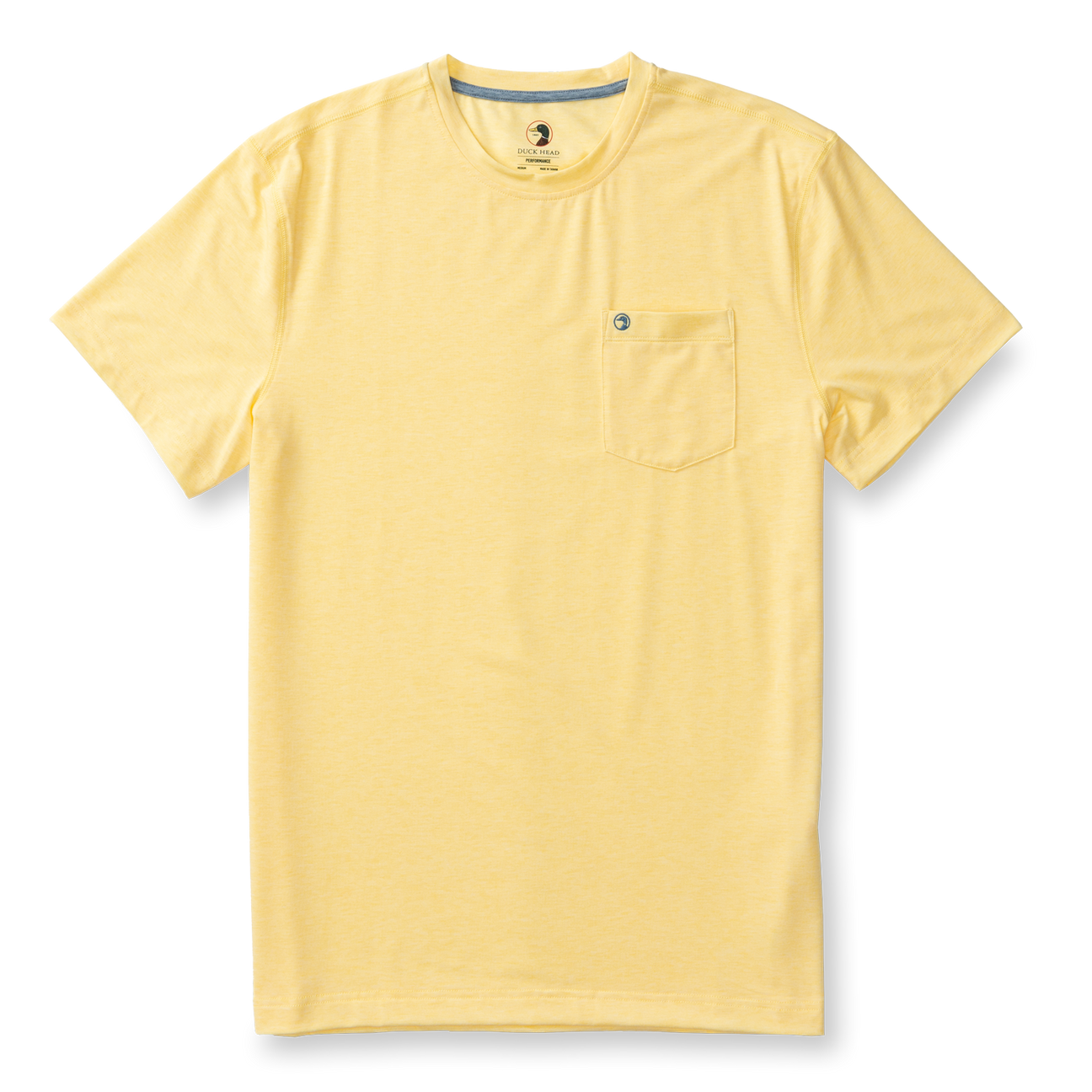 Windward Short Sleeve Performance T-Shirt - Pale Yellow Heather