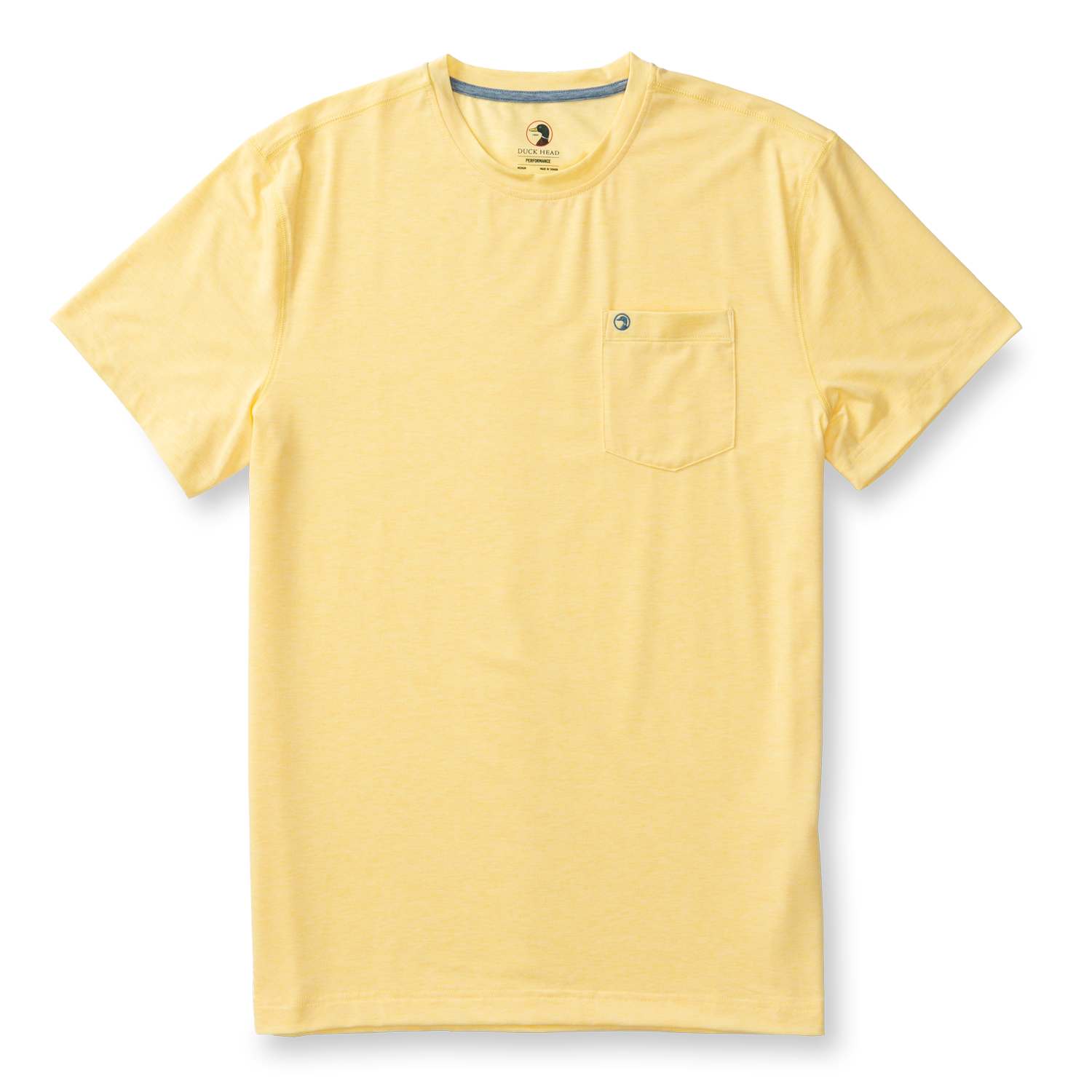 Windward Short Sleeve Performance T-Shirt - Pale Yellow Heather