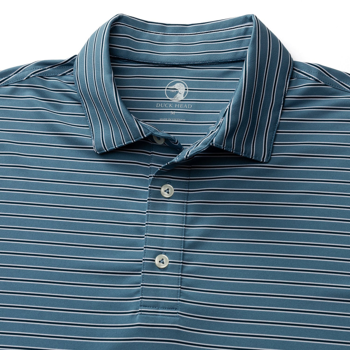 Long Drive Stripe Performance Polo
