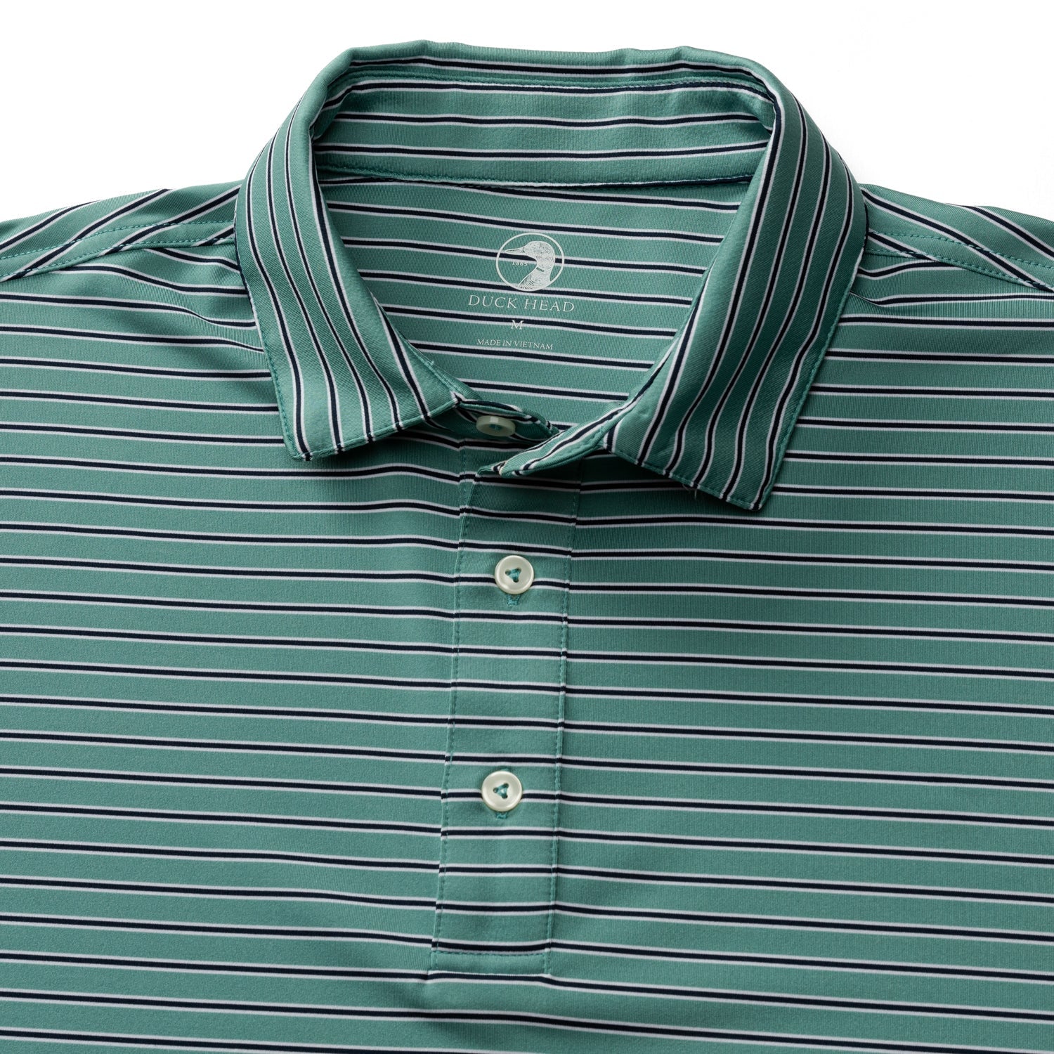 Long Drive Stripe Performance Polo