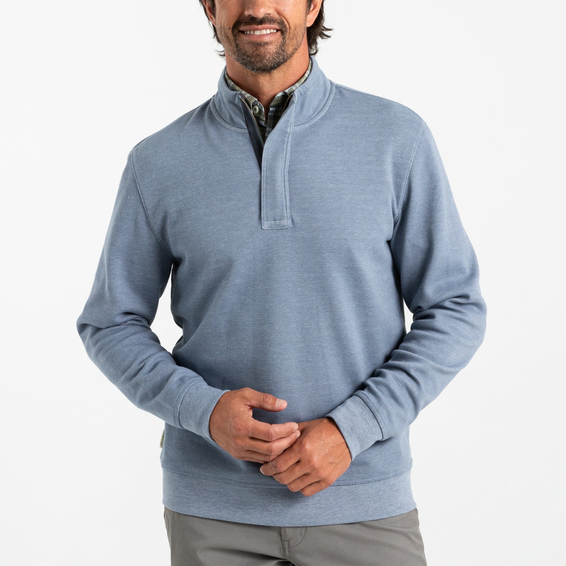Bearing Pique Performance 1/4 Zip Pullover