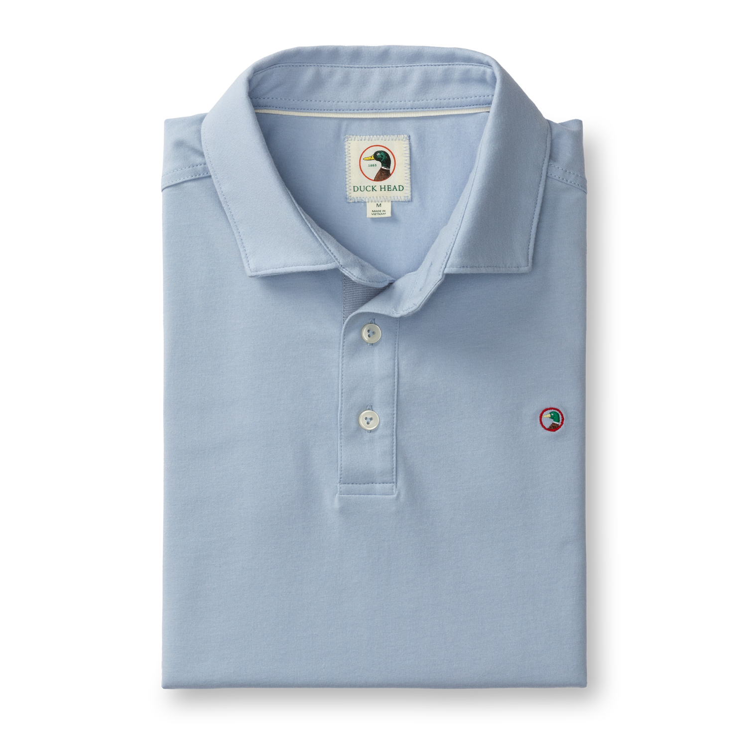 Hanover Pima Cotton Polo - Light Blue