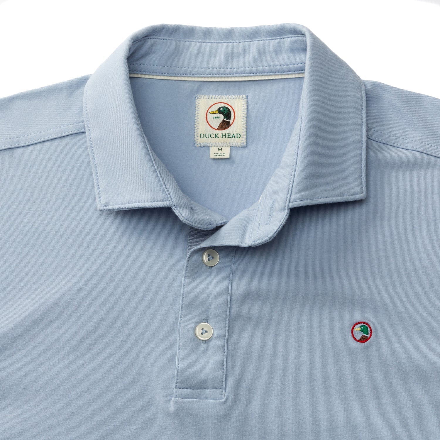 Hanover Pima Cotton Polo - Light Blue