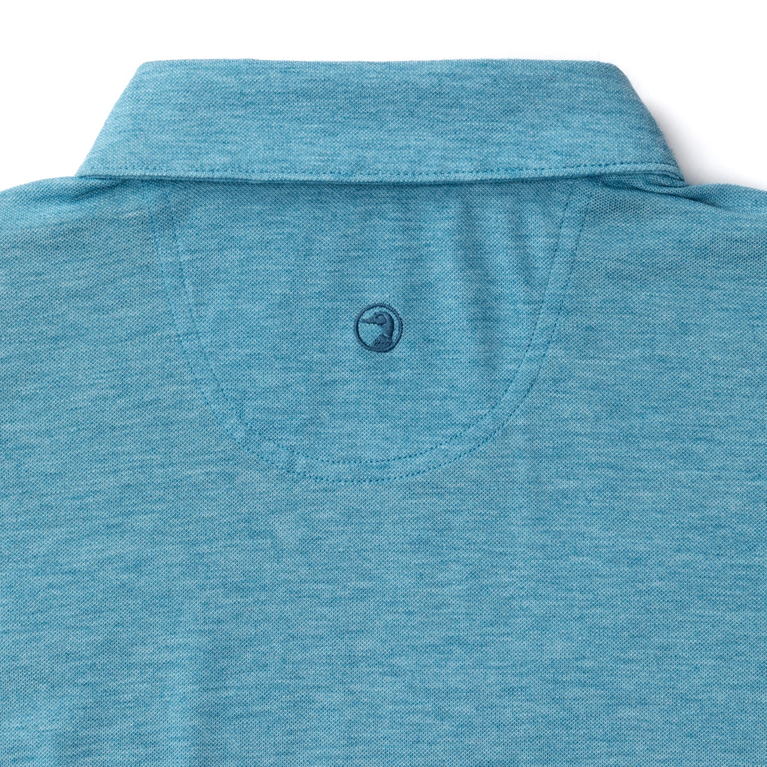 Summerford Performance Pique Polo - Sail Blue Heather