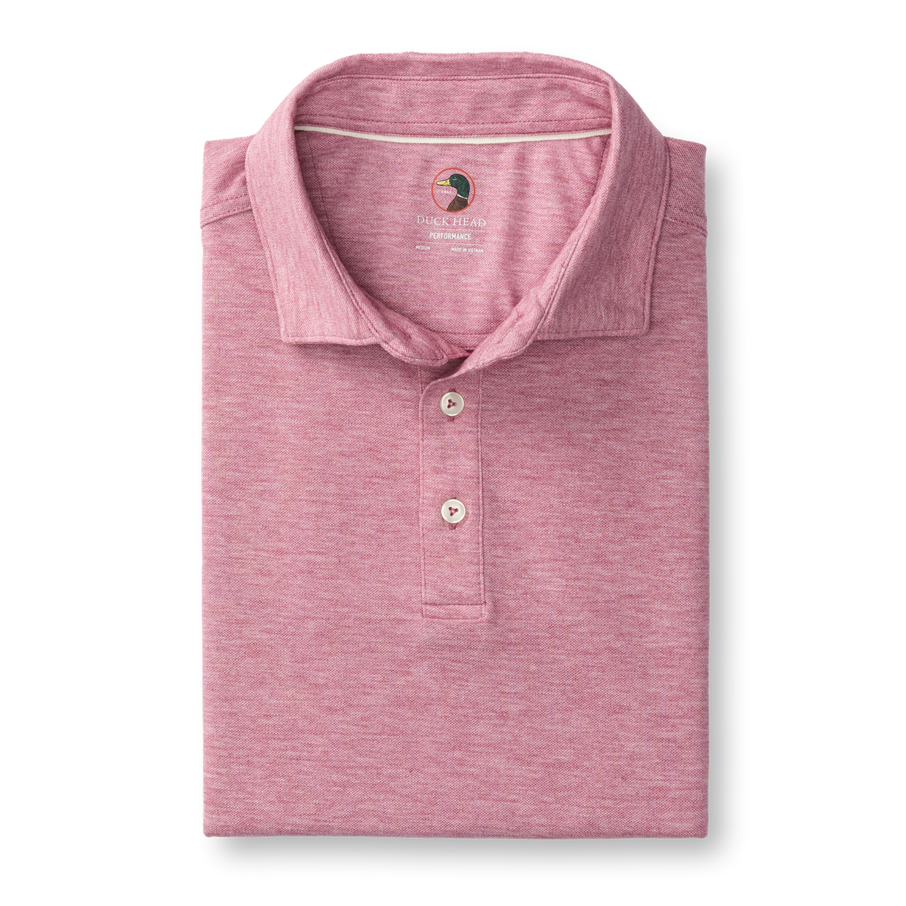Summerford Performance Pique Polo - Violet Quartz Heather