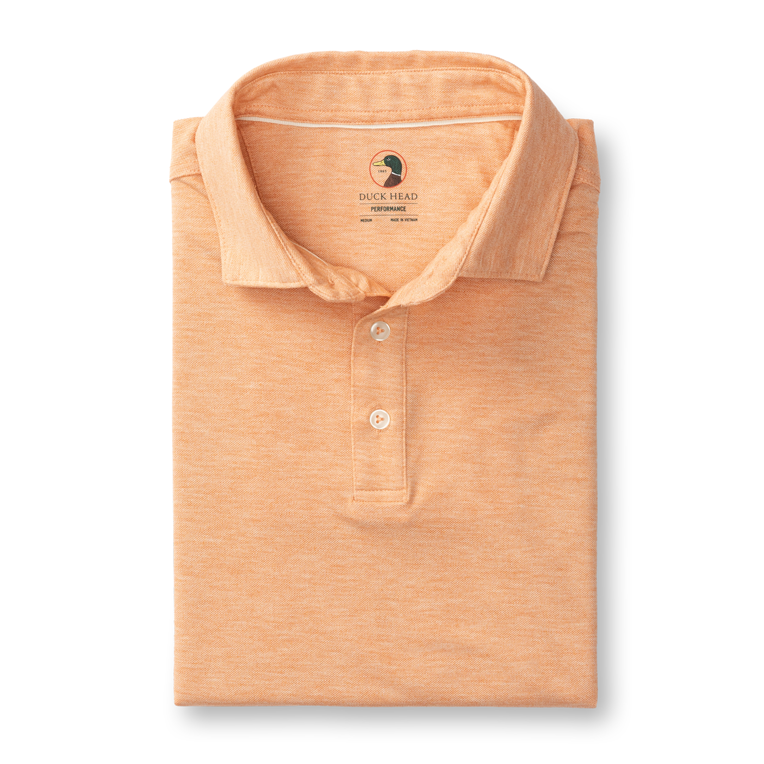 Summerford Performance Pique Polo - Copper Tan Heather